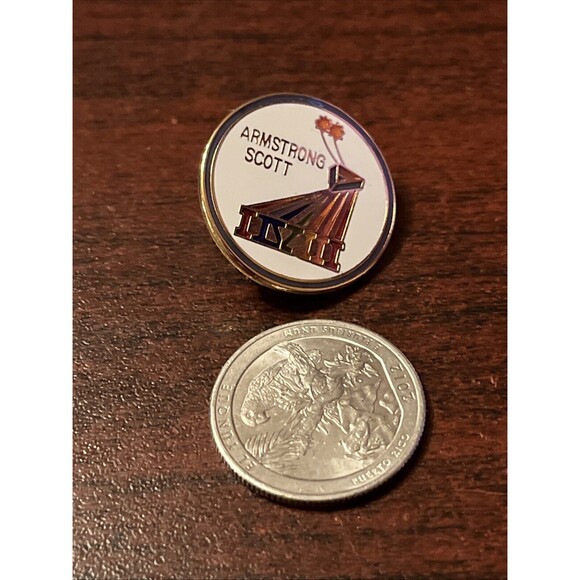 Gemini Eight Mission Armstrong Scott Space Shuttle NASA Lapel Hat Pin - Picture 2 of 3